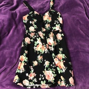 Floral Rose Dress